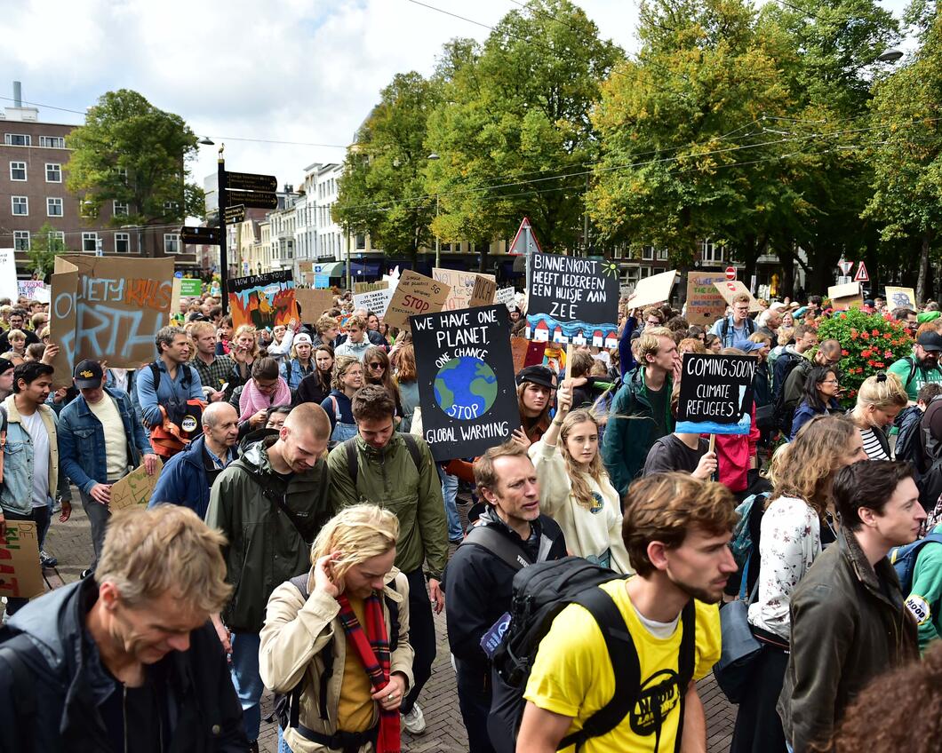 Klimaatstaking GroenLinks